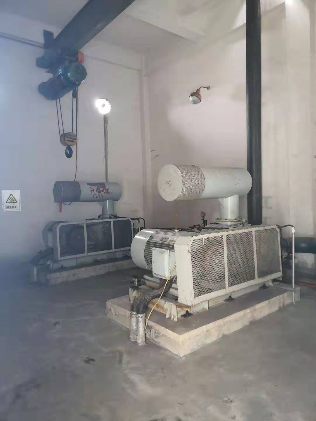 晋煤集团某化工厂氧化风机现场