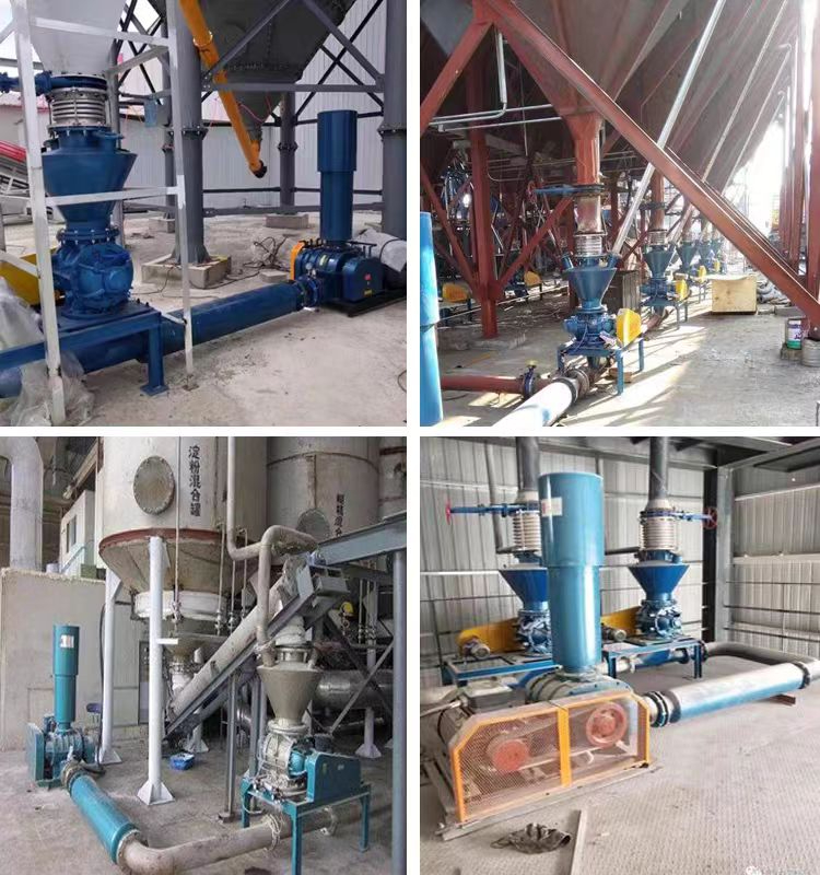 石灰粉气力输送罗茨风机工作原理详解